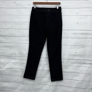 Liz Claiborne Hepburn Dark Wash Denim High Rise Jeans